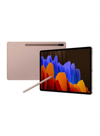 Galaxy Tab S7 Plus 12.4 Inch Mystic Bronze 8GB RAM 256GB Wi-Fi - UAE Version