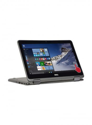 Inspiron 11 3000 Convertible 2-In-1 Laptop With 11.6-Inch Display, Pentium Processor/4GB RAM/500GB HDD/Intel HD Graphics Grey