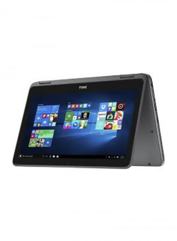 Inspiron 11 3000 Convertible 2-In-1 Laptop With 11.6-Inch Display, Pentium Processor/4GB RAM/500GB HDD/Intel HD Graphics Grey