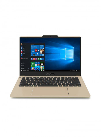 LIBER V 14" Full HD IPS Laptop Intel Core i5-10210U, 8GB RAM,512GB SSD, Intel UHD Graphics 620, Windows 10 Home, Backlit KBD, Fingerp Rdr, 2yrs Warranty, Champagne Gold Champagne Gold