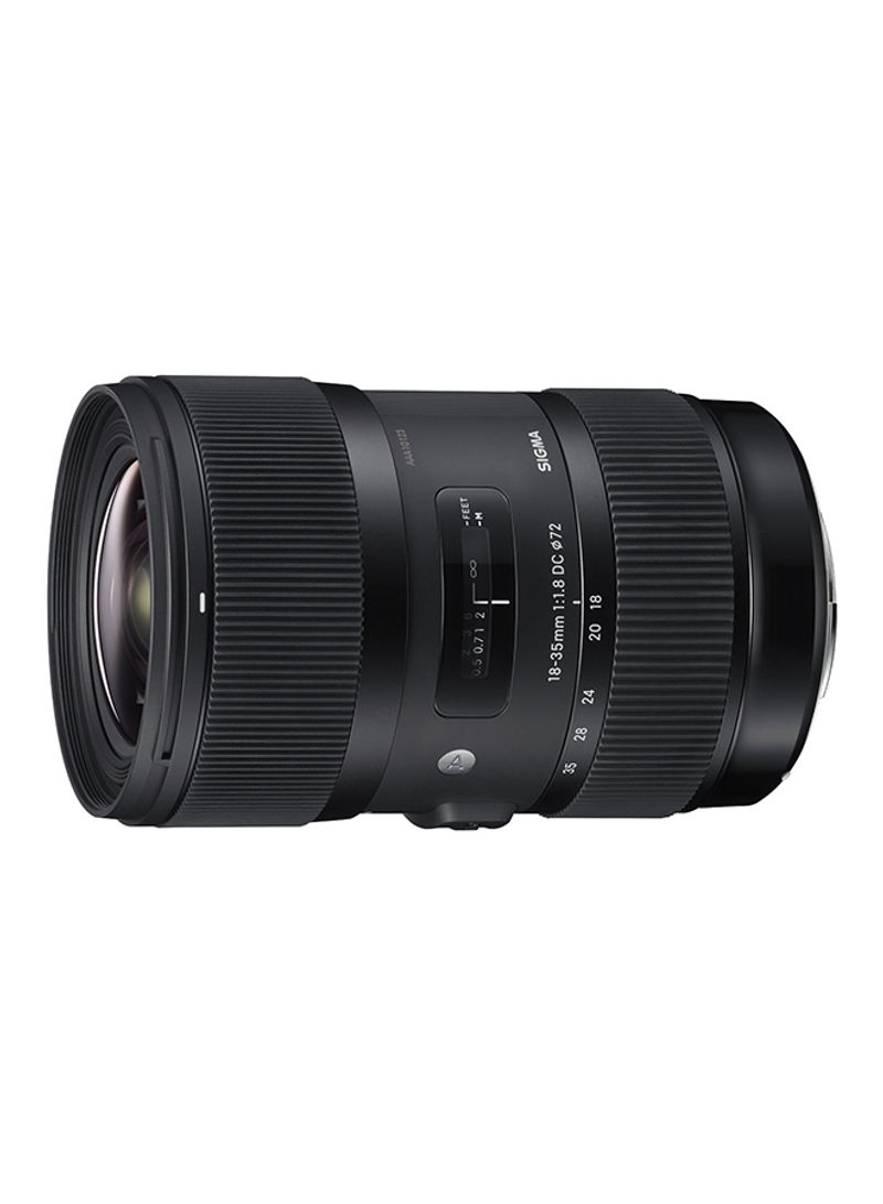 18-35mm F/1.8 DC HSM Art Lens For Nikon Camera Black
