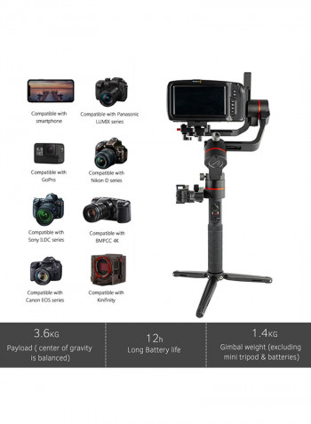 3-Axis Handheld Camera Gimbal Black