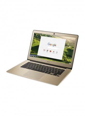 Chromebook 14 CB3-431-C0AK Laptop With 14-Inch Display, Celeron Processor/4GB RAM/32GB eMMC Flash Drive/Intel HD Graphics 400 Gold