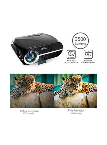 LED Lamp Cinema Home Theater PRJLE67 Black