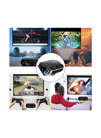 LED Lamp Cinema Home Theater PRJLE67 Black