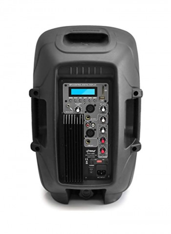 Bluetooth PA Speaker With Mic Wireless Portable PA Speaker System Black