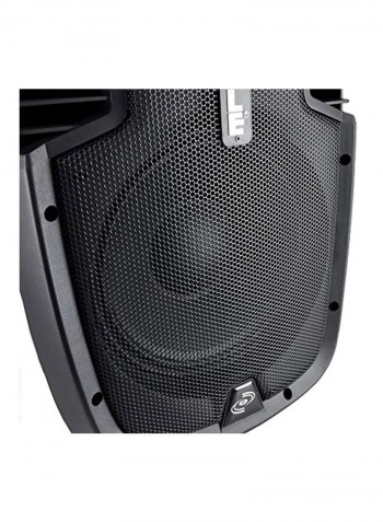 Bluetooth PA Speaker With Mic Wireless Portable PA Speaker System Black