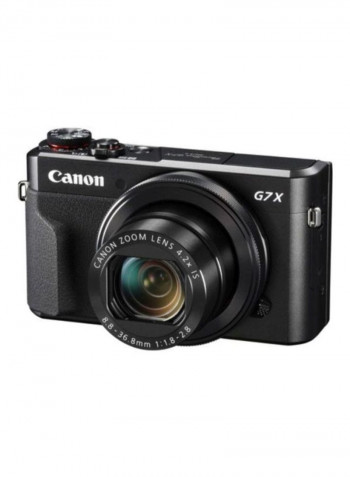 PowerShot G7 X Mark II Point And Shoot Digital Camera With Accessories