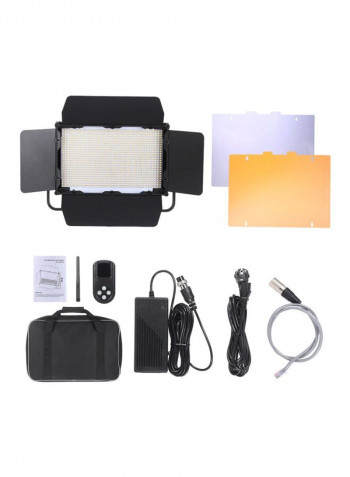 Adjustable Photography LED Light 43x30x10centimeter Black/White