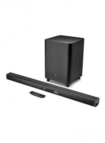 3.1ch 4K Ultra HD Soundbar System With Subwoofer 6925281927003 Black
