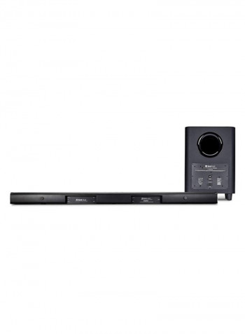 3.1ch 4K Ultra HD Soundbar System With Subwoofer 6925281927003 Black