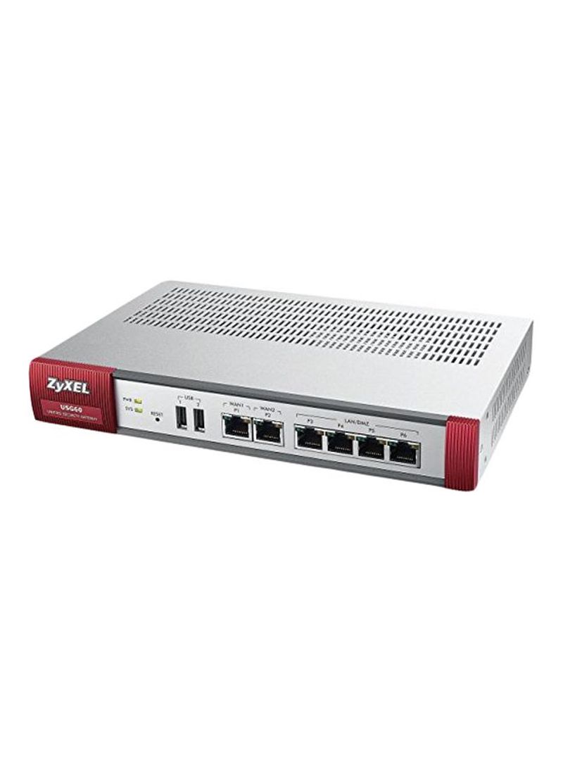 Communications Next Generation Router Set Red/Silvver