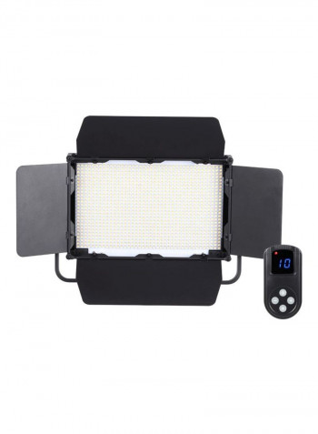 Adjustable Photography LED Light 43x30x10centimeter Black/White