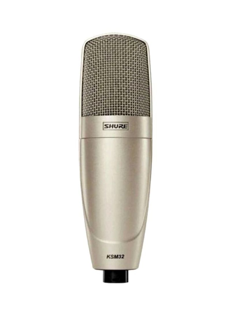 Cardioid Condenser Microphone Silver