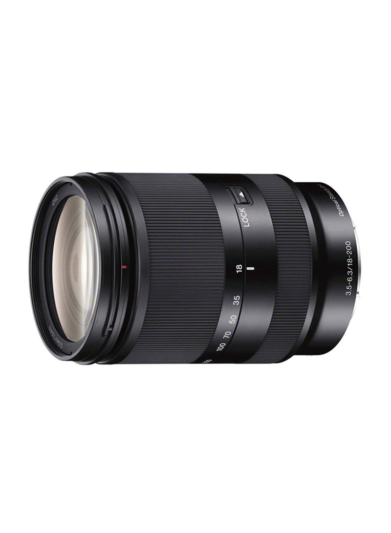 E 18–200mm F3.5–6.3 OSS LE Lens For Sony Black