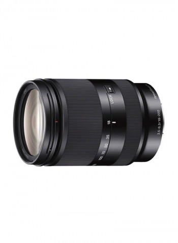 E 18–200mm F3.5–6.3 OSS LE Lens For Sony Black