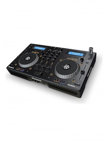 Mixdeck DJ Controller With CD And USB Playback MIXDECKEXBK Black