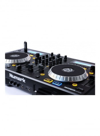 Mixdeck DJ Controller With CD And USB Playback MIXDECKEXBK Black