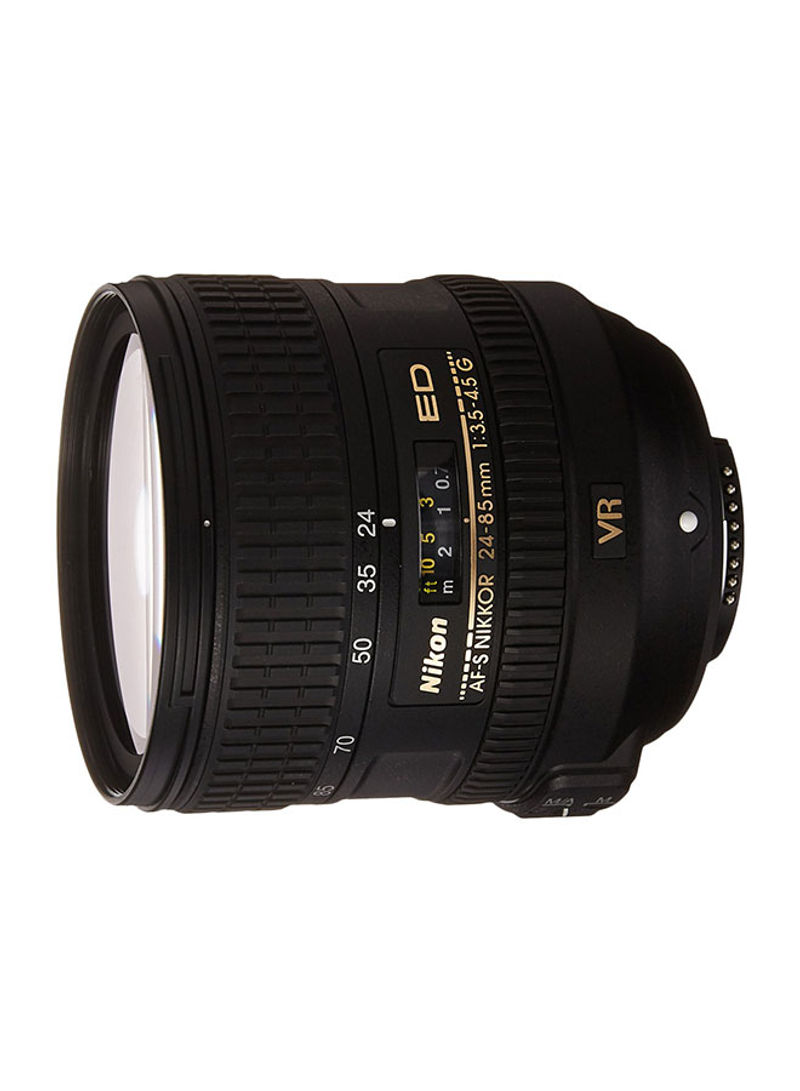 Nikkor 24-85mm F/3.5-4.5G ED VR Lens Black
