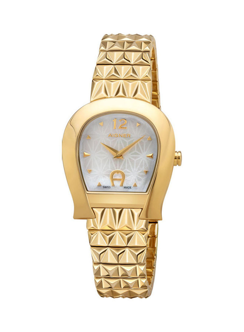 Women's Carrara Gold Plated Watch