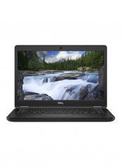 Latitude 5490 Laptop With 14-Inch Display, Intel Core i5 Processor/4GB RAM/500GB HDD/Intel HD Graphics With English/Arabic Keyboard Black