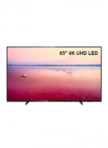 65-Inch 4K Uhd Slim Led TV 65PUT6784/56 Black