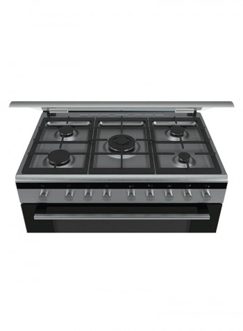 Freestanding Gas Cooker HG2I1TQ50M Silver