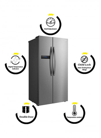 SBS Refrigerator 532L 532 l NR-BS60MSSA Silver