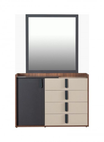 5-Piece Revival King Bedroom Set Brown 180x200cm