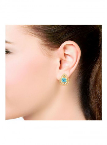 18 Karat Yellow Gold Earrings