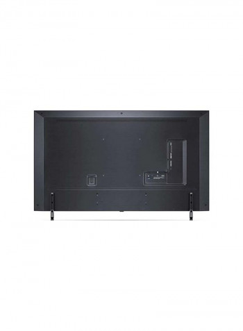 NanoCell TV 50 Inch NANO80 Series Cinema Screen Design 4K Active HDR WebOS Smart With ThinQ AI Local Dimming 50NANO80VPA Black