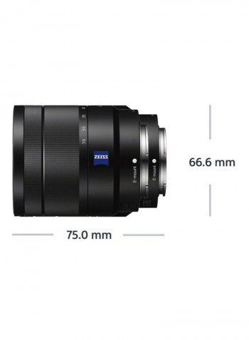 Vario-Tessar E 16–70mm f/4 Lens For Sony Black