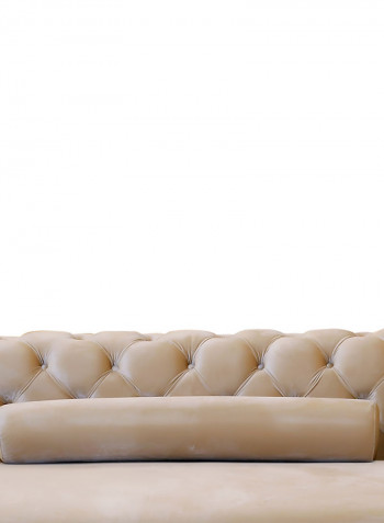 3-Seater Darian Sofa Beige 245x80x103centimeter