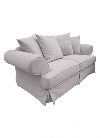 Perfume 3-Seater Sofa Beige 236x98x95centimeter