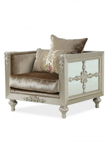 Ramazan Armchair Gold 88 x 91.5 x 74.2cm