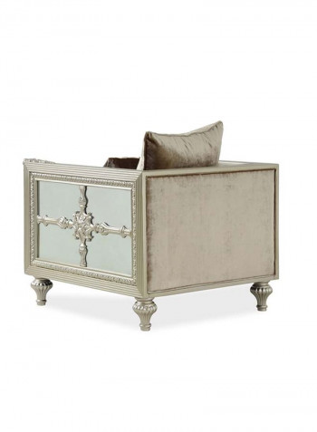 Ramazan Armchair Gold 88 x 91.5 x 74.2cm