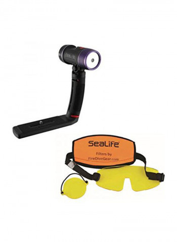 Sea Dragon Fluoro Dual Beam Lighting Kit Black