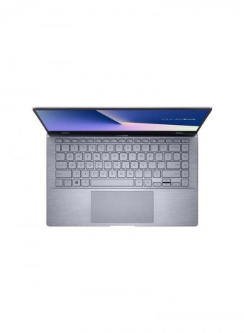 Zenbook 14 Laptop With 14-Inch Display, AMD Ryzen 5 4500U Processer/8GB RAM/256GB SSD/2GB Nvidia MX350 Graphics Card Light Grey