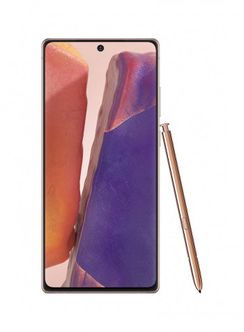 Galaxy Note20 Dual SIM Mystic Bronze 8GB RAM 256GB 5G - UAE Version