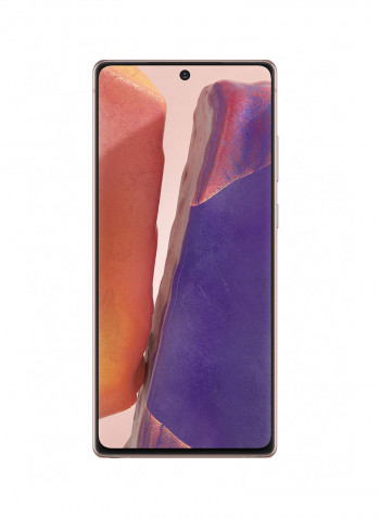 Galaxy Note20 Dual SIM Mystic Bronze 8GB RAM 256GB 5G - UAE Version