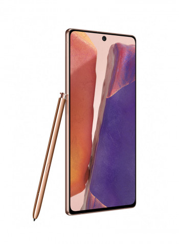 Galaxy Note20 Dual SIM Mystic Bronze 8GB RAM 256GB 5G - UAE Version