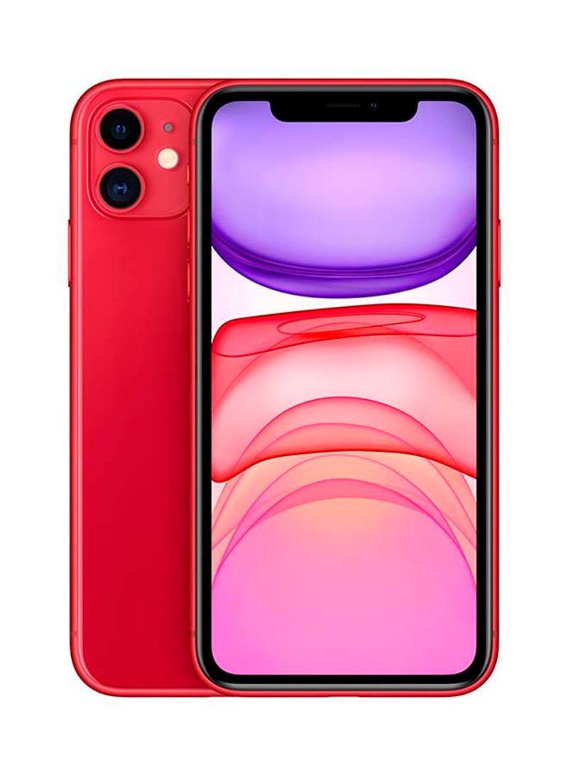 iPhone 11 (PRODUCT)Red 128GB 4G LTE (2020 - Slim Packing) - Middle East Specs