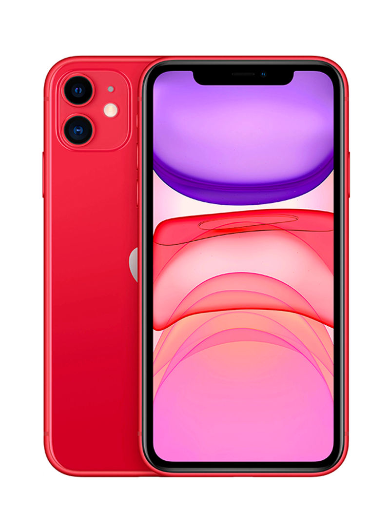 iPhone 11 With FaceTime (PRODUCT) RED 128GB 4G LTE - UAE Specs