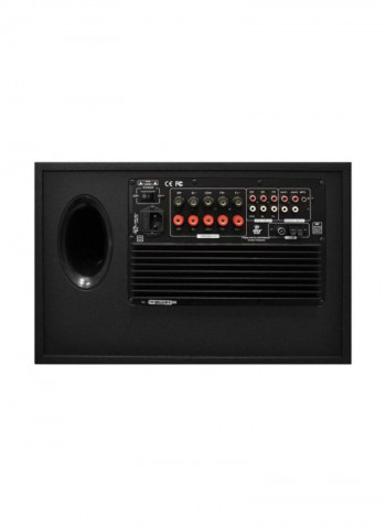 5.1 Channel Surround Speaker System PT628A Black