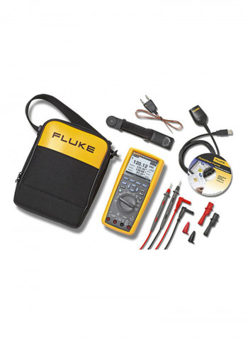 Industrial Logging Multimeter And Soft Combo Kit Black/Yellow
