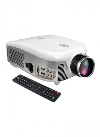 Full HD Video Projector 2000 Lumens PRJD907 White/Silver