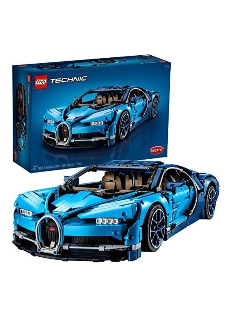 3599-Piece Technic Bugatti Chiron Building Toy