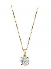 18K Gold Chain Link Pendant Necklace reviews 18K Gold Chain Link Pendant Necklace