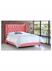 Tufted Upholstered Bed With Mattress Petal 200 x 200centimeter