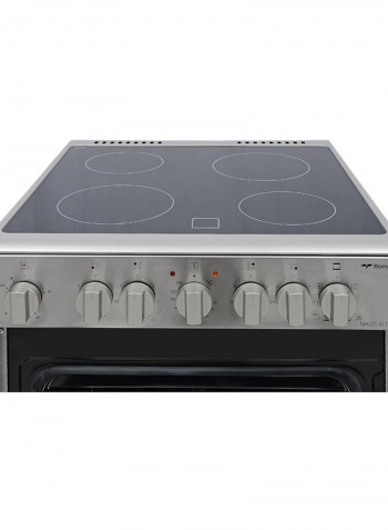 Cooker With Multifunctional Oven DIVA6007ECPVCIX Silver